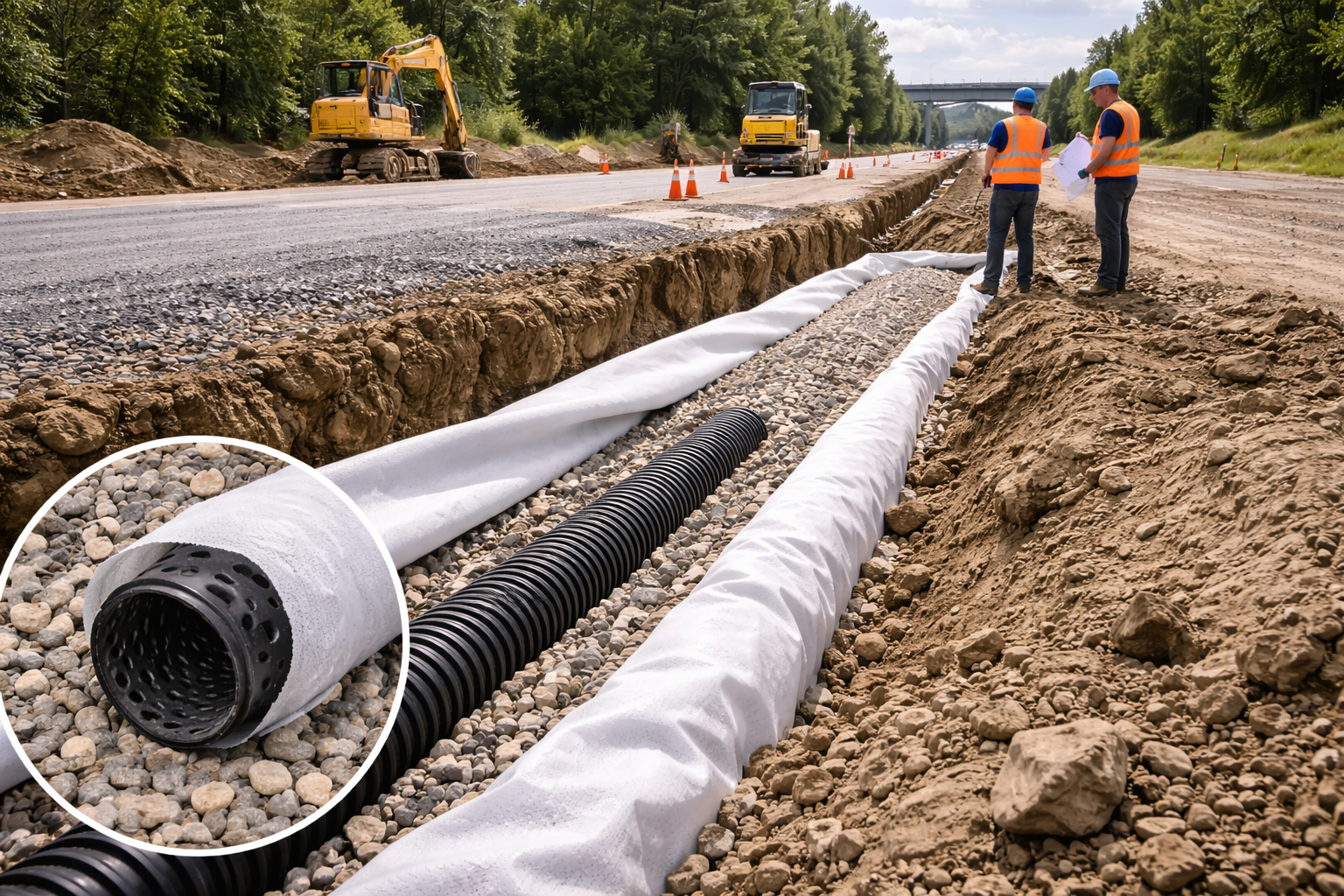 Drainage and water management systems